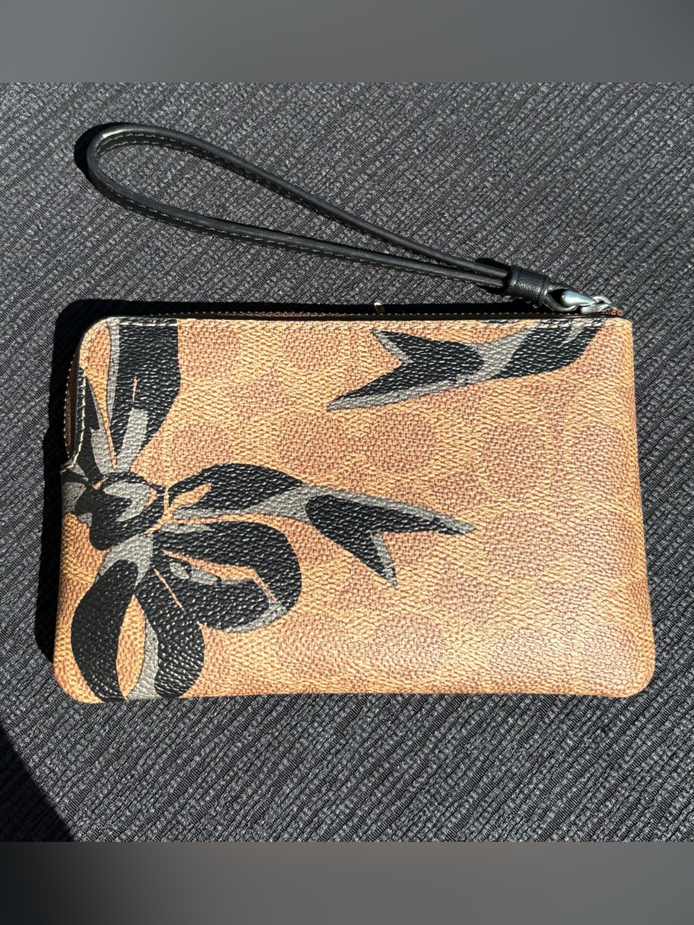NWT COACH City Bucket Bag In Signature Canvas With Bow Print & Wallet CY651 - Picture 9 of 11